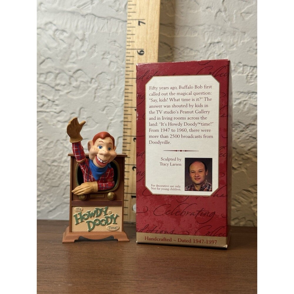 1997 Hallmark Keepsake Ornament Howdy Doody Anniversary Edition VTG Christmas